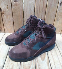 Botas de caminhada vintage anos 90 Nike Air marrom escuro tamanho EUA 9.5-10 Reino Unido 9 comprar usado  Enviando para Brazil