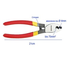 Kabelschere kabel 75mm gebraucht kaufen  Reutlingen