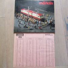 Märklin katalog 1980 gebraucht kaufen  Kirchheim unter Teck