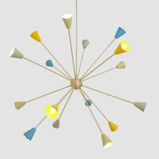 Grand lustre spoutnik d'occasion Grand lustre spoutnik d'occasion  Expédié en France