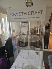 Crystocraft jewellers acrylic for sale  FELIXSTOWE