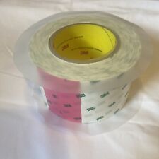 Cinta de transferencia adhesiva transparente UN ROLLO 3M 966.  3 en ancho x 60 yd largo 2 mil segunda mano  Embacar hacia Mexico