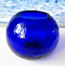 Vintage blenko cobalt for sale  LEICESTER