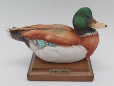 Porzellanfigur ente sockel gebraucht kaufen  München
