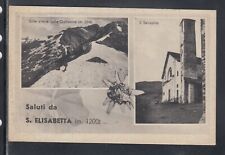 Cartolina saluti elisabetta usato  Italia