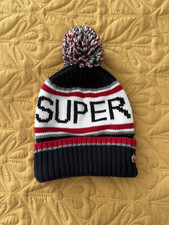 Superdry beanie bobble for sale  MANCHESTER