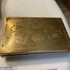 Gold tone tin for sale  Muskegon