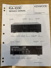 Amplificatore kenwood manuale usato  Spedire a Italy