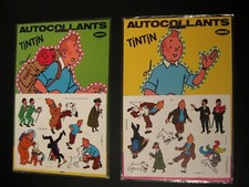 Tintin lot autocollants d'occasion  Paris V