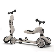 Scoot & Ride 2 em 1 passeio e suporte scooter infantil, idades 1-5, cinza (usado) comprar usado  Enviando para Brazil