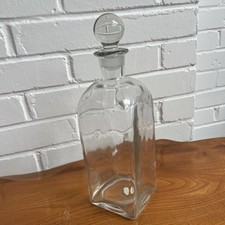 Vintage clear glass for sale  POOLE
