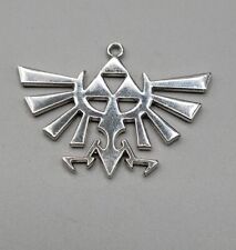 Pingente Legend Of Zelda Triforce tom prata 2" x 1,5"  comprar usado  Enviando para Brazil