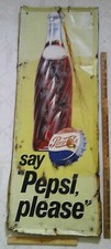 1953 pepsi sign for sale  Moriarty