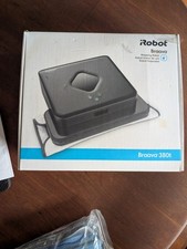 Robô esfregão de piso iRobot Braava 380t usado com almofadas extras caixa original, usado comprar usado  Enviando para Brazil
