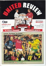 Matchday programme manchester gebraucht kaufen  Eisenhüttenstadt