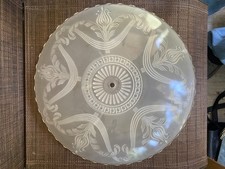 Vintage frosted glass for sale  Sanford