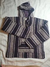 Poncho Pulôver Vel Mex Hoodie Fiesta Tapete de Drogas Mexicano Tamanho Pequeno Preto Roxo comprar usado  Enviando para Brazil