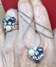 Collana anello argento usato  Montebelluna