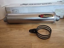 Titanium silencer akrapovic for sale  LEICESTER