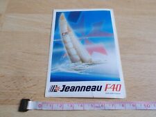 Autocollant bateau jeanneau d'occasion  Toulon-