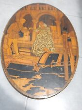 Tableau bois pyrogravure d'occasion  Noaillan