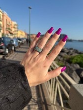Anello fascia fiori usato  Napoli