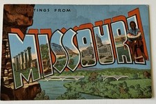 Vintage postcard missouri for sale  Yukon