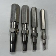 Ferramenta de estampagem perfuradora tubo de cobre Richie Engineering 4 peças 1/4"" 3/8"" 1/2"" 5/8"" comprar usado  Enviando para Brazil