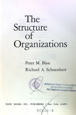 The structure rganizations gebraucht kaufen  Koblenz
