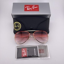 Novo Ray Ban BLAZE AVIATOR (RB3584N 9035 Dourado com Lente Rosa comprar usado  Enviando para Brazil