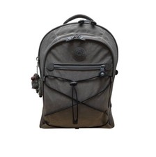 Mochila Kipling cinza macaco berloque alças ajustáveis alça carrinho rodas tamanho M, usado comprar usado  Enviando para Brazil