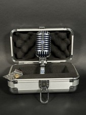 Microfone vocal dinâmico supercardioide Shure Super 55 Deluxe com estojo de bloqueio comprar usado  Enviando para Brazil