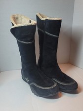 Botas de inverno Adidas femininas torção EUA 7 camurça preta zíper completo forrado de pele sintética  comprar usado  Enviando para Brazil
