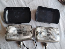 2 X cibié 35 .100% CHROME. + CACHES . VERRE BLANC .FOG DRIVINGLIGHTS .NO MARCHAL comprar usado  Enviando para Brazil