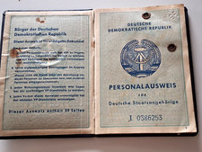 Ddr personal ausweis gebraucht kaufen  Erzhausen