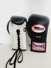 Guantes especiales Twins de 12 oz Muay Thai KickBoxing MMA - con cordones segunda mano  Embacar hacia Argentina