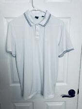 Camisa polo masculina de golfe G/Fore G4 grande branca sólida tênis pickleball comprar usado  Enviando para Brazil