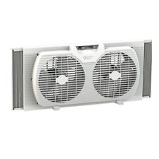Ventilador de janela duplo Comfort Zone CZ319WTWM 2 velocidades 7 pol. Lâminas brancas comprar usado  Enviando para Brazil