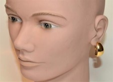 Nuevos Pendientes Omega De Aro ANNE KLEIN En Color Dorado, usado comprar usado  Enviando para Brazil