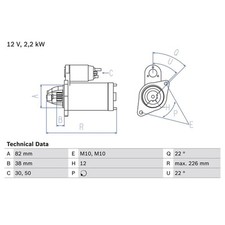 Bosch anlasser chrysler gebraucht kaufen  Idar-Oberstein