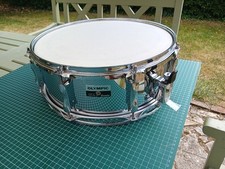 Olympic chrome snare for sale  WARWICK