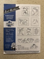 Aunt marthas embroidery for sale  New Canton