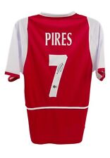 Camiseta grande assinada por Robert Pires Arsenal (Beckett) comprar usado  Enviando para Brazil