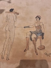Vintage erotic signed for sale  LONDON