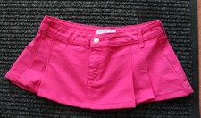 Denim pleated micro for sale  CHATHAM