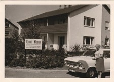 Vintage Foto Frau mit Opel Kadett B Auto Oldtimer PKW Car comprar usado  Enviando para Brazil