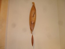 Hochwertige holzwanduhr handge gebraucht kaufen  München