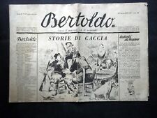 Bertoldo giornale umoristico usato  Roma