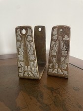 Antiguo estribo charro mexicano con incrustaciones de plata - Grabado a mano - segunda mano  México