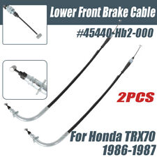 Cabo de freio dianteiro inferior direito e esquerdo 2 peças #45440-Hb2-000 para Honda Trx70 1986-87 comprar usado  Enviando para Brazil